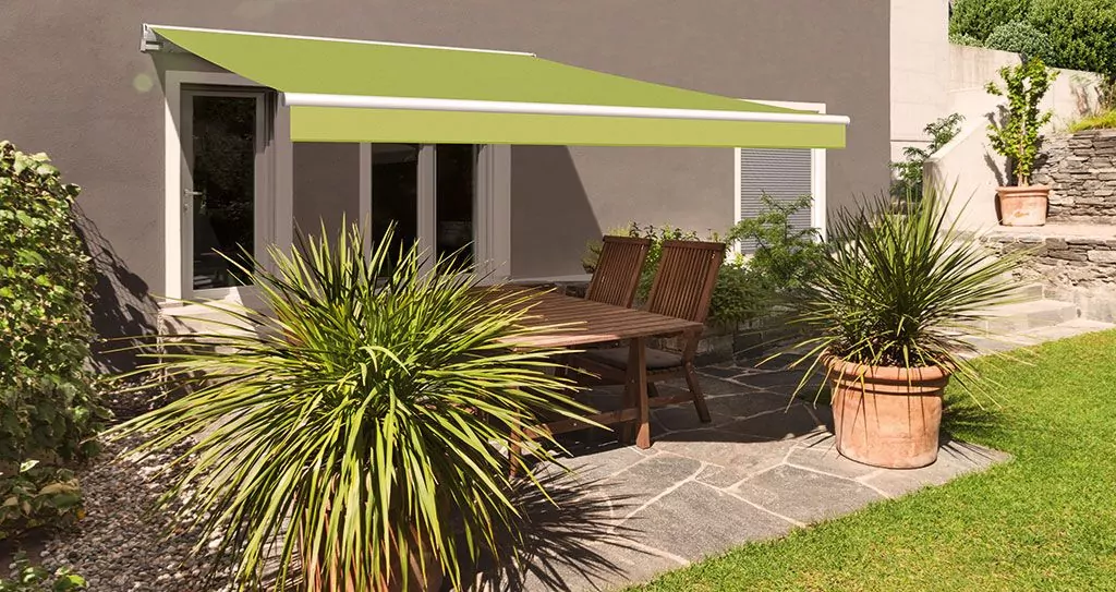 Eine neue Terrassenmarkise